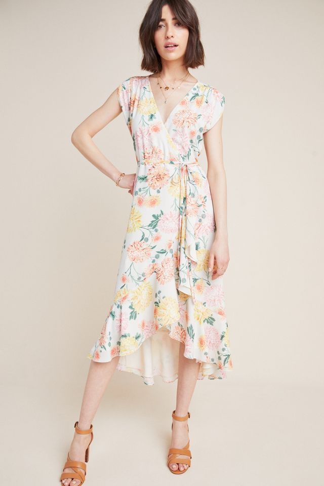 Yumi Kim Hydrangea Wrap Dress | Anthropologie