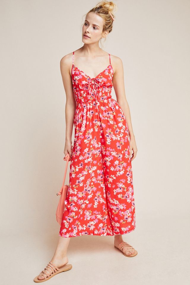 Yumi bouquet best sale floral jumpsuit