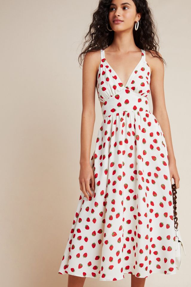 Yumi Kim Fraises Midi Dress #3