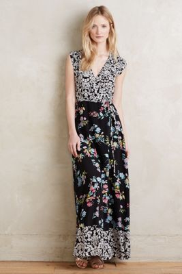 Azores Silk Maxi Dress