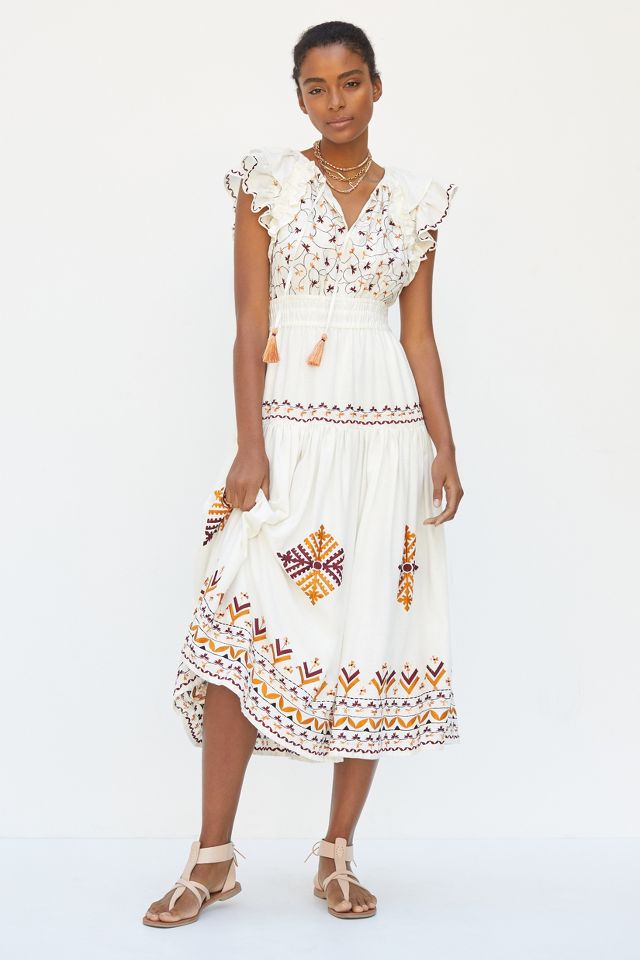 Embroidered Dresses, Embroidered Maxi & Midi Dresses