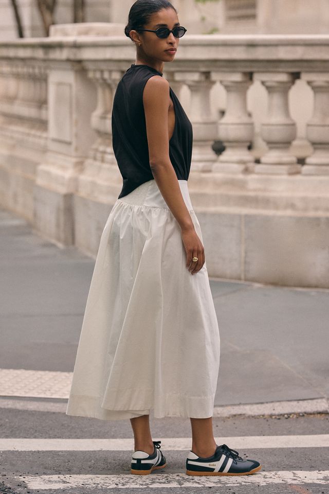 Abito Midi con Canotta a Spalla Larga Twofer By Anthropologie #1