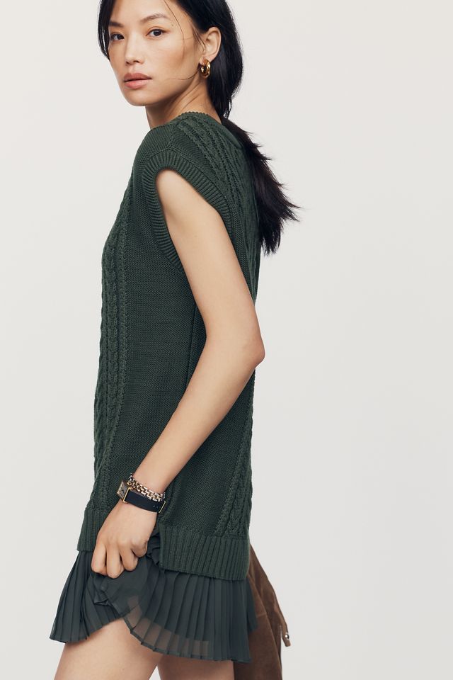 By Anthropologie Delphine Twofer Mini Sweater Dress #1