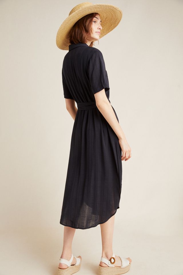 Aria textured shirtdress clearance