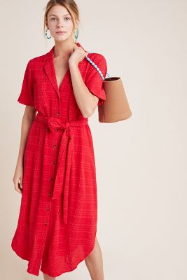 anthropologie shirtdress