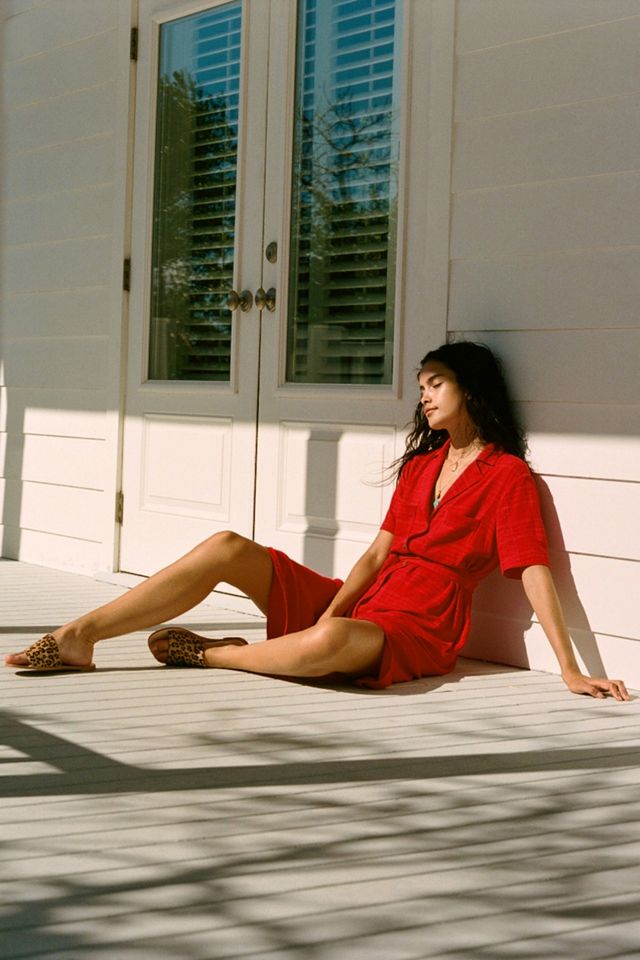 Aria Textured Shirtdress #4