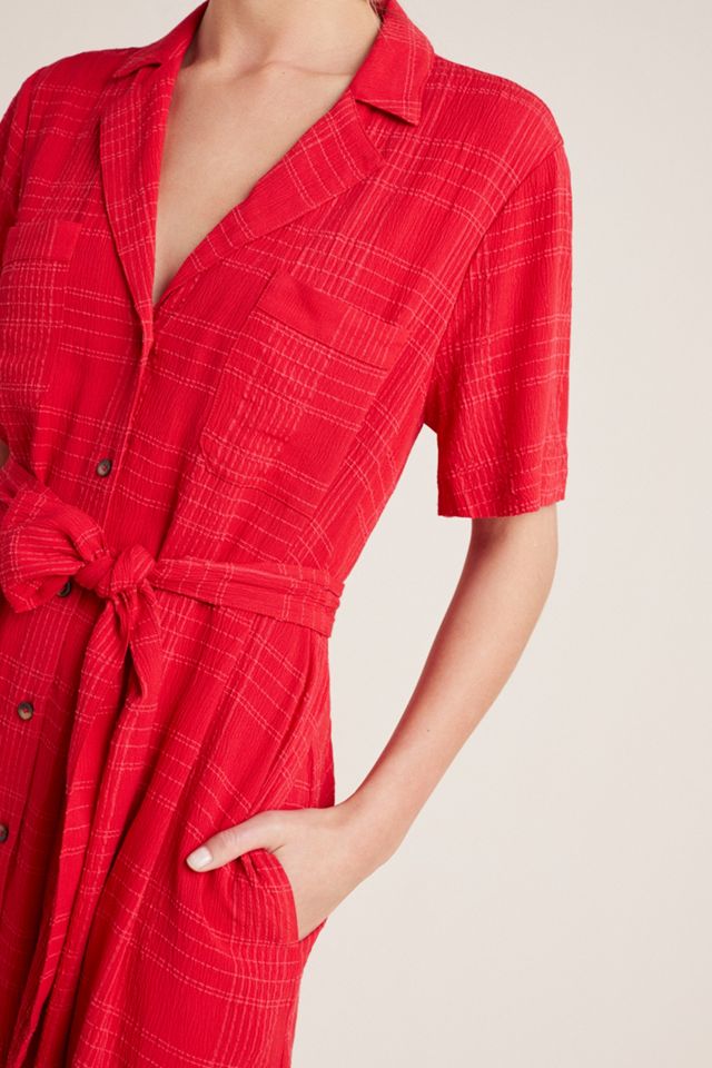 Aria Textured Shirtdress #3