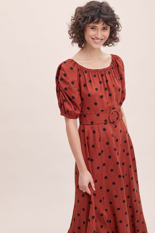 Jolie Printed-Belted Maxi Dress #2