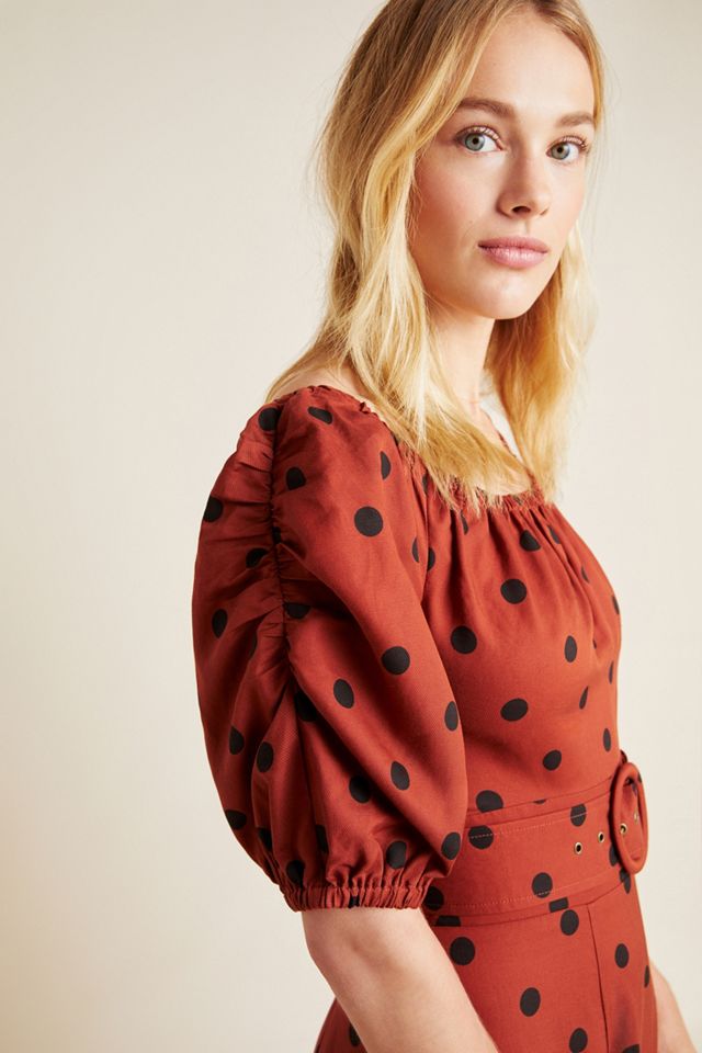 Lucienne Off-The-Shoulder Maxi Dress #1