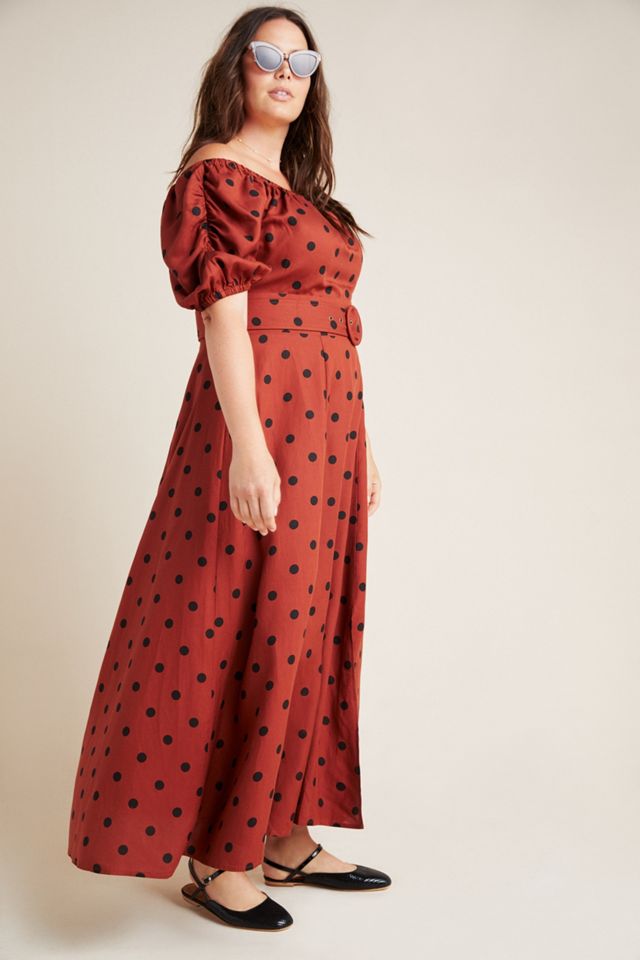 Lucienne Off-The-Shoulder Maxi Dress #5