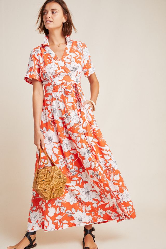 Maeve Janae Maxi Shirtdress | Anthropologie