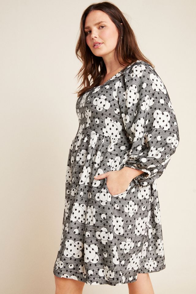 Jane Textured Babydoll Dress #6