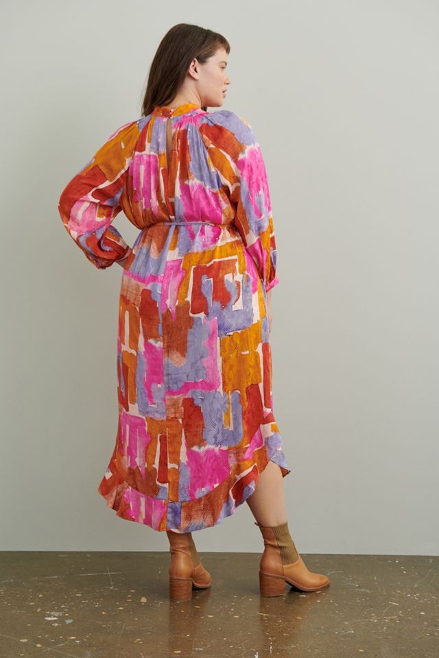 Maeve Jessamine Mock Neck Maxi Dress #4