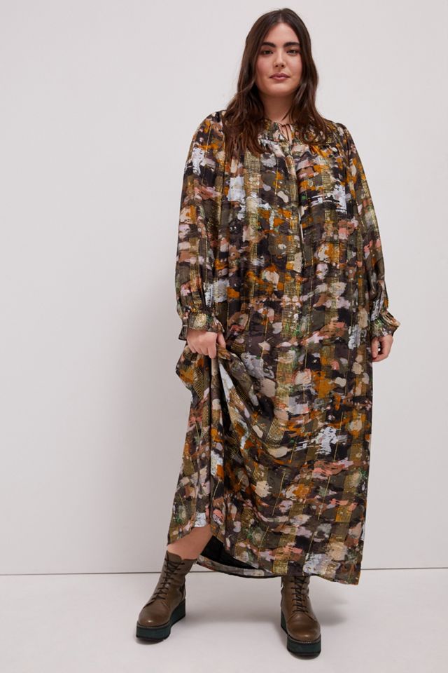 Blair Shimmer Maxi Dress #4
