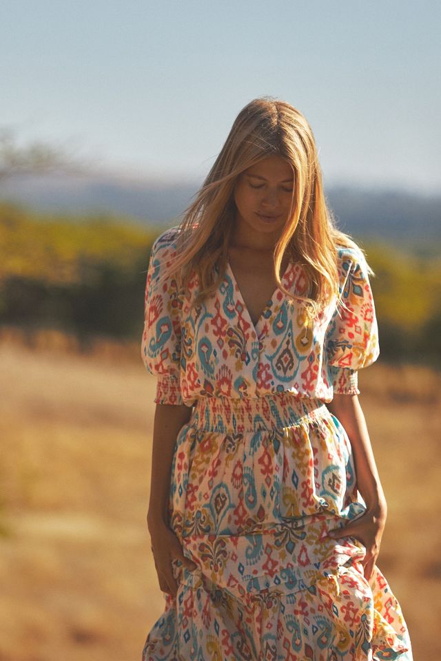 Anthropologie maxi dress sale