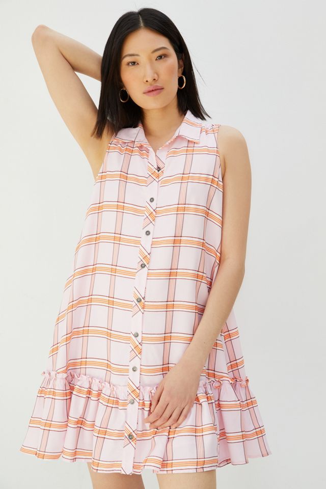 Maeve Flounced Mini Dress #1