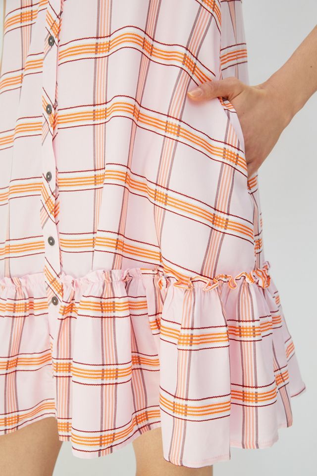 Maeve Flounced Mini Dress #3