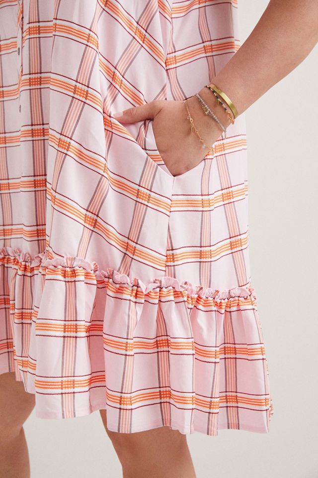 Maeve Flounced Mini Dress #5