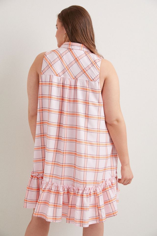 Maeve Flounced Mini Dress #7