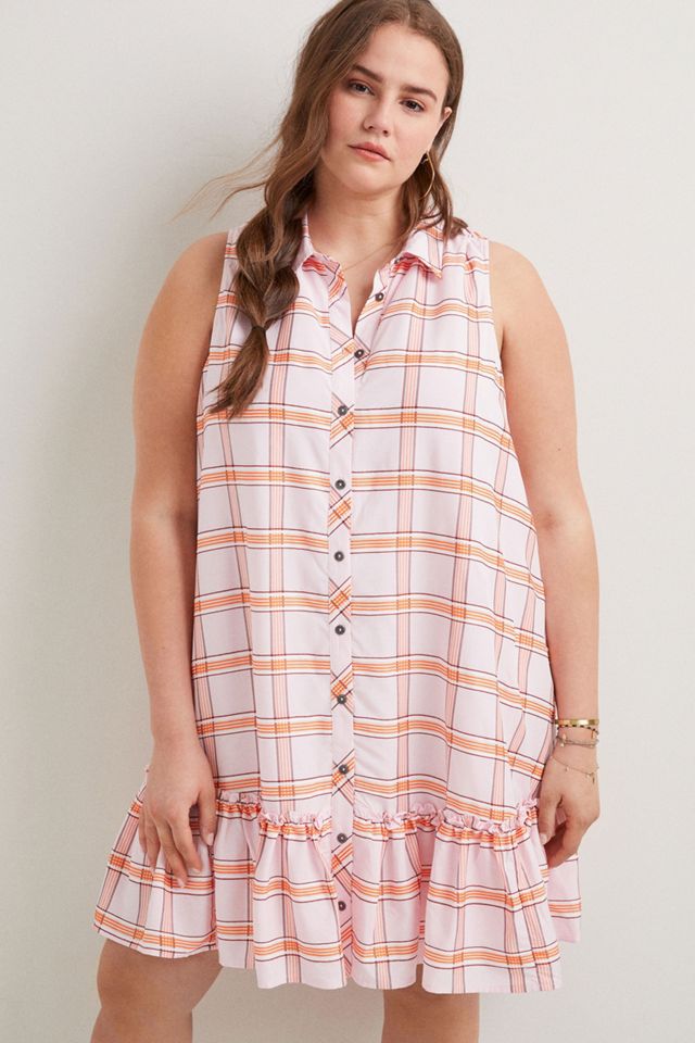 Maeve Flounced Mini Dress #4