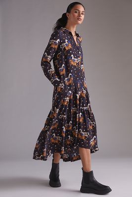 anthropologie shirt dress