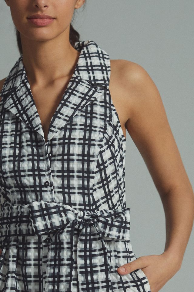 Maeve Plaid Mini Shirt Dress | Anthropologie