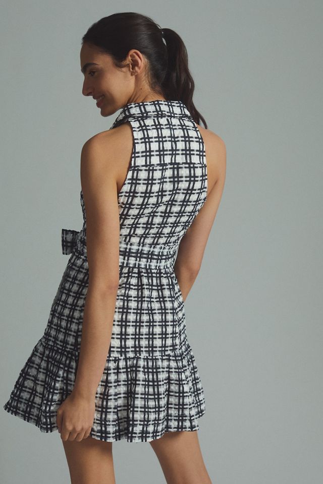 Maeve Plaid Mini Shirt Dress | Anthropologie