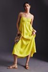 Maeve Linen Tie-Back Maxi Dress | Anthropologie UK