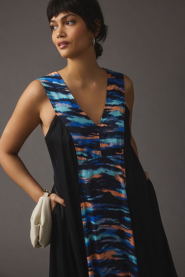 Maeve V-Neck Maxi Dress #3