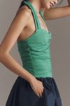 Maeve Halter Twofer Mini Dress