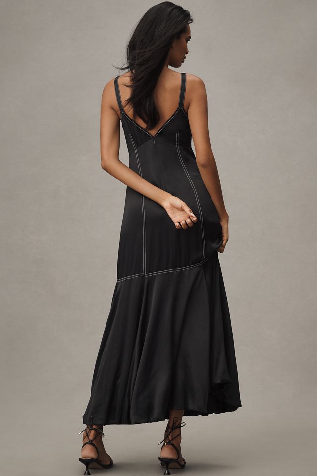 Maeve Sleeveless V-Neck Open-Back Maxi Dress #1