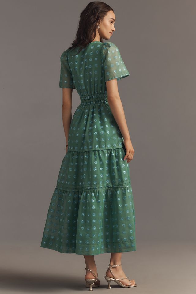 The Somerset Jacquard Maxi Dress #1