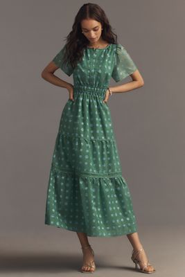 The Somerset Maxi Dress: Jacquard Edition