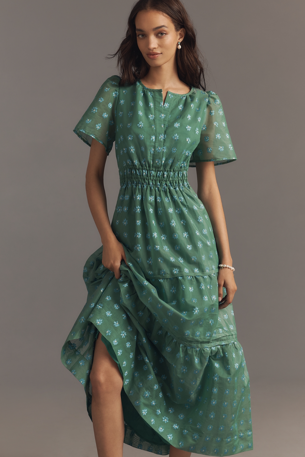 The Somerset Maxi Dress: Jacquard Edition