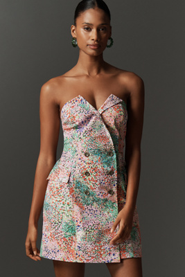 Strapless Mini Blazer Dress taille: XS - By Anthropologie - Modalova