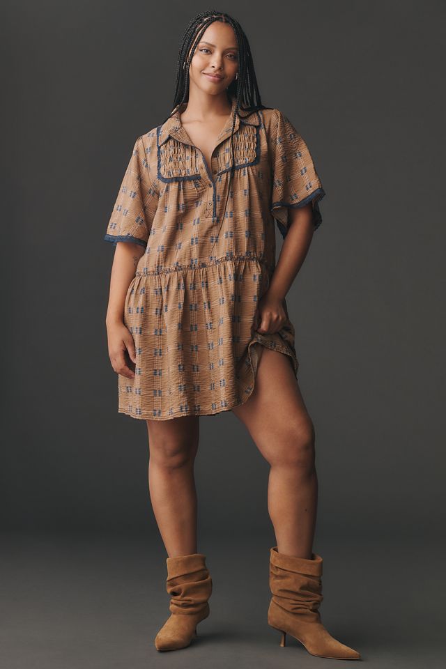 Pilcro Short-Sleeve Tunic Shirt Dress #7