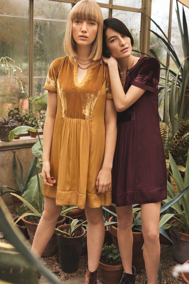Velvet Tunic Dress #3