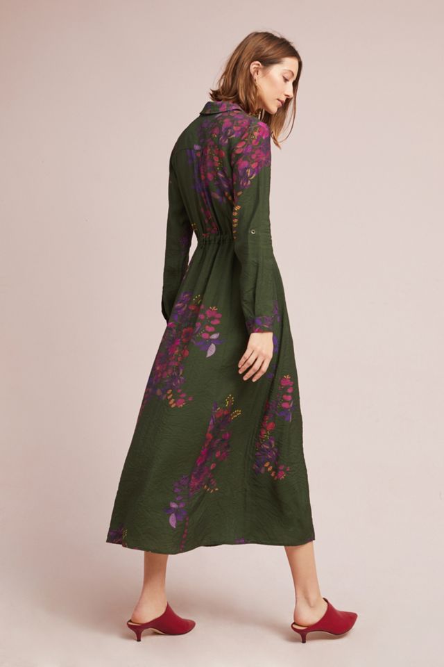 Printed Maxi Shirtdress #2