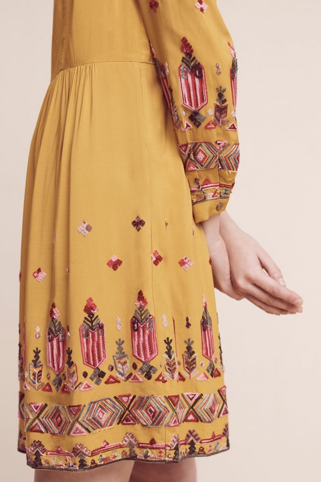 Raella Embroidered Tunic Dress #1