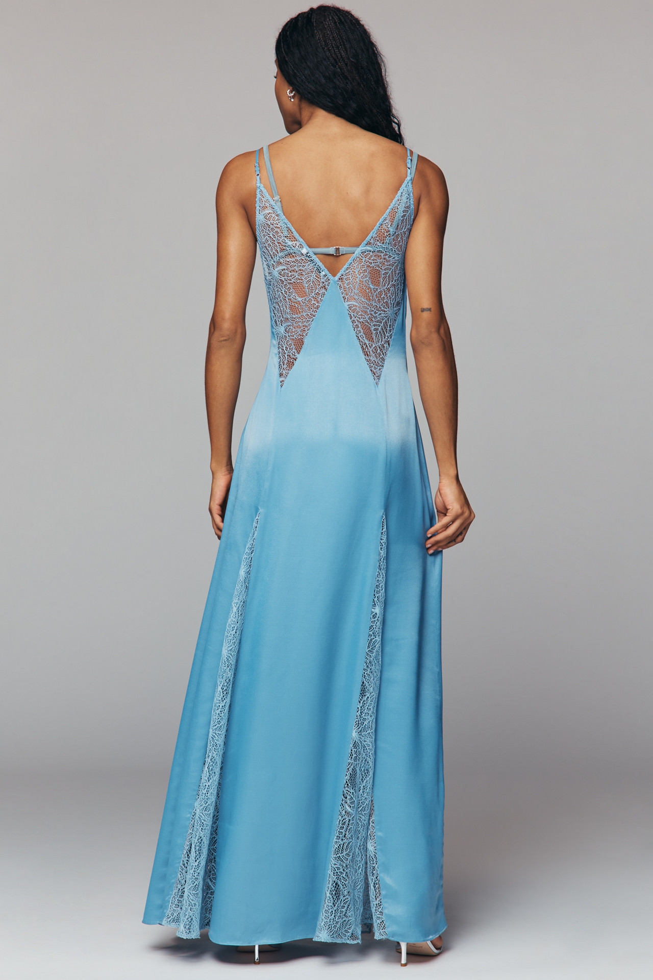 THIRD FORM Inhale Lace Panel Maxi Dress