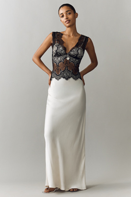 THIRD FORM Visions Lace Midi Dress | Anthropologie