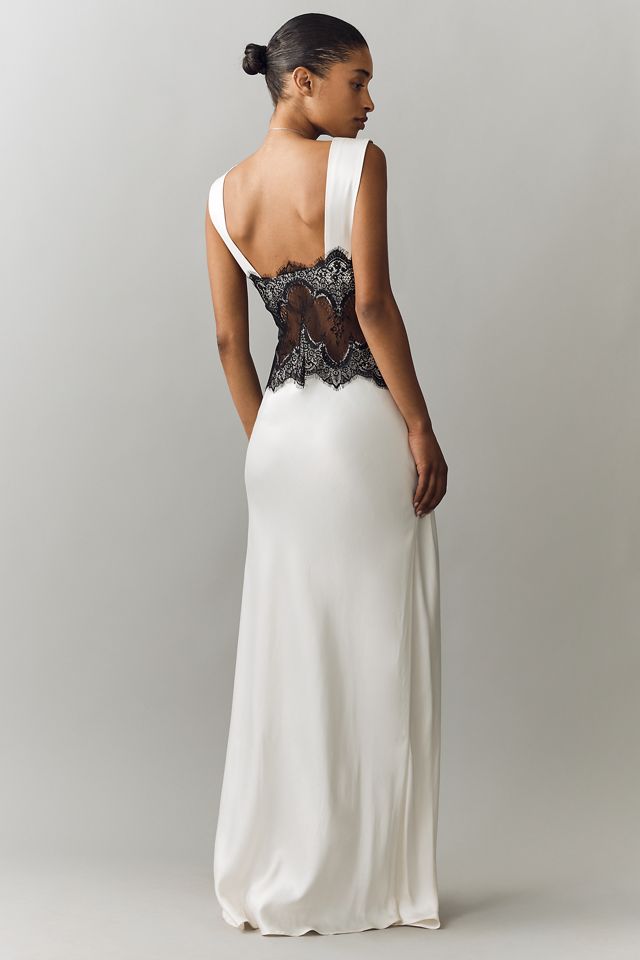 THIRD FORM Visions Lace Midi Dress | Anthropologie