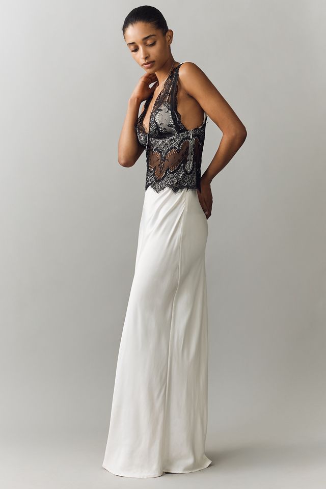 THIRD FORM Visions Lace Midi Dress | Anthropologie