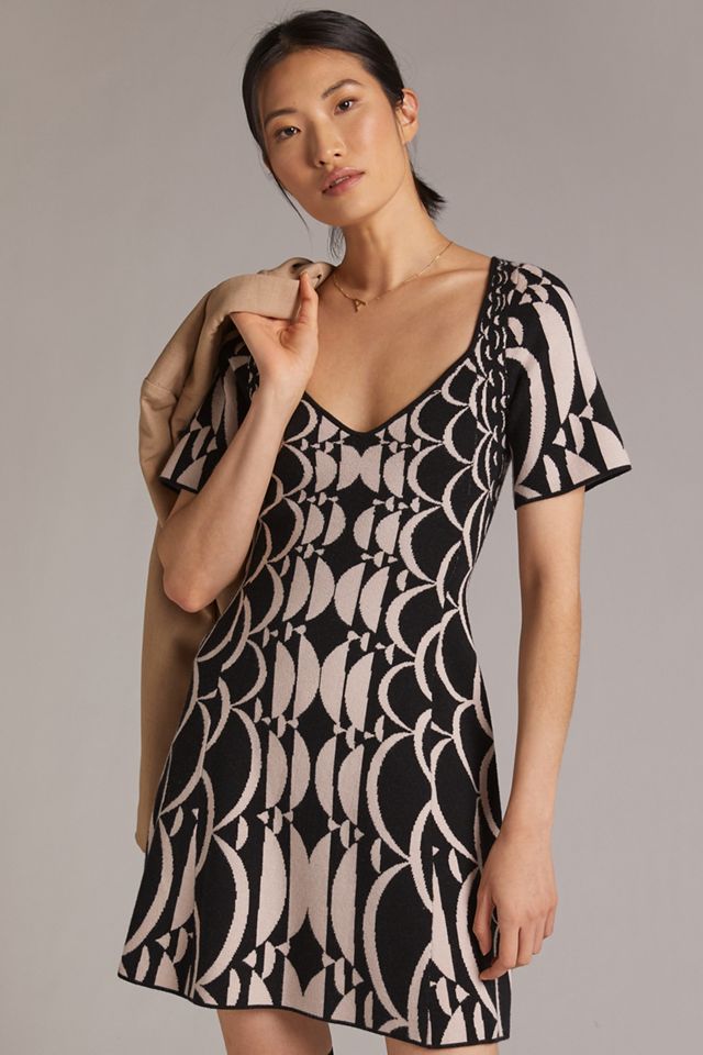 jacquard mini dress anthropologie Jacquard Mini Dress