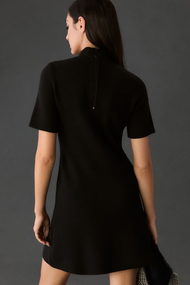 By Anthropologie mini abito a maniche corte a maniche finte #2