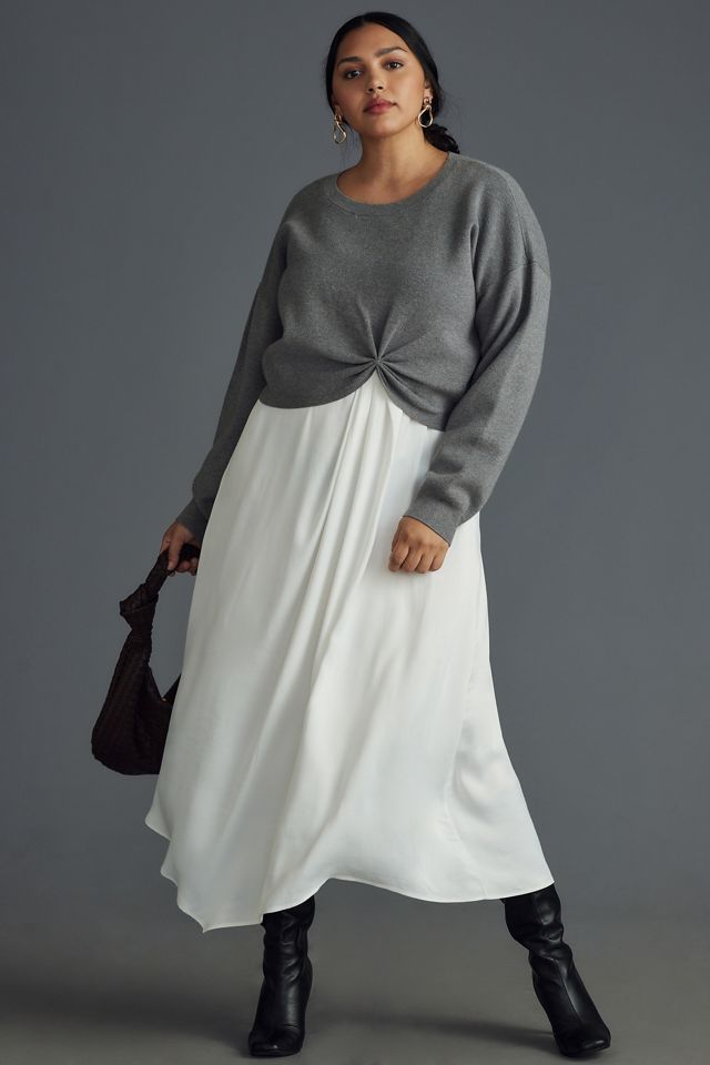 Gemini Twofer Sweater + Dress Set #8