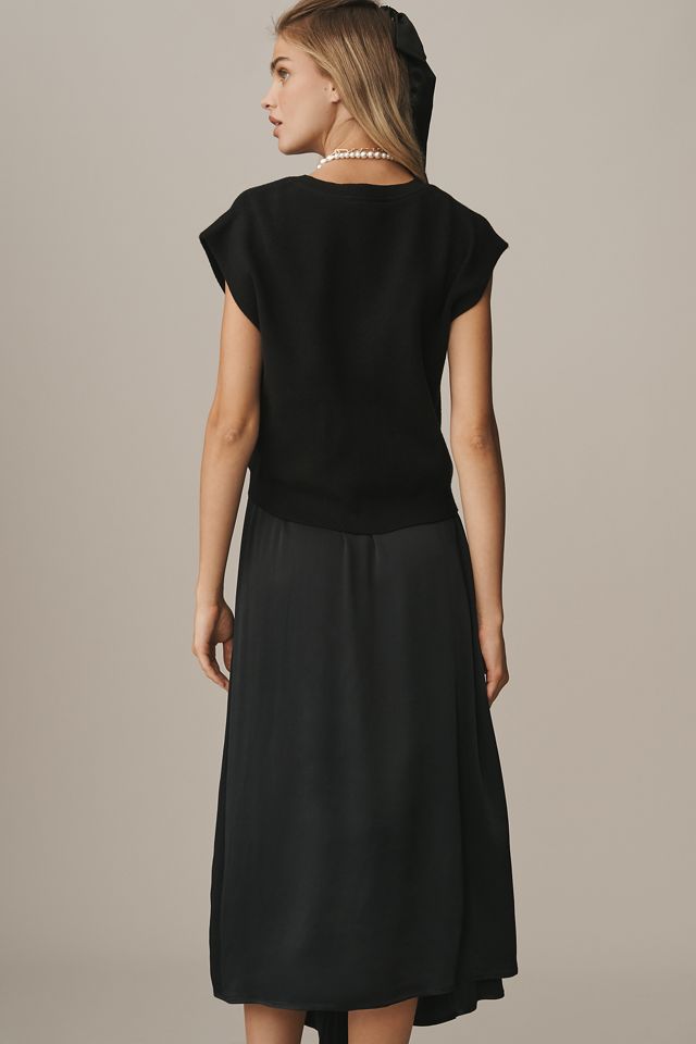 The Gemini Cap-Sleeve Sweater + Tank Dress Set #1