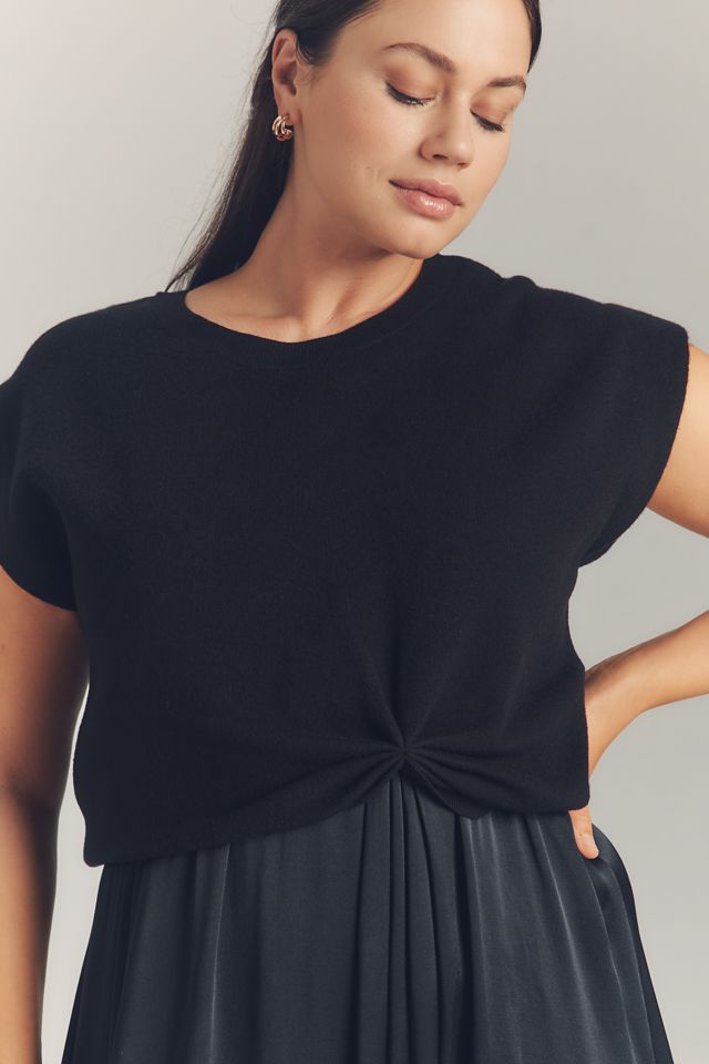 The Gemini Cap-Sleeve Sweater + Tank Dress Set #7