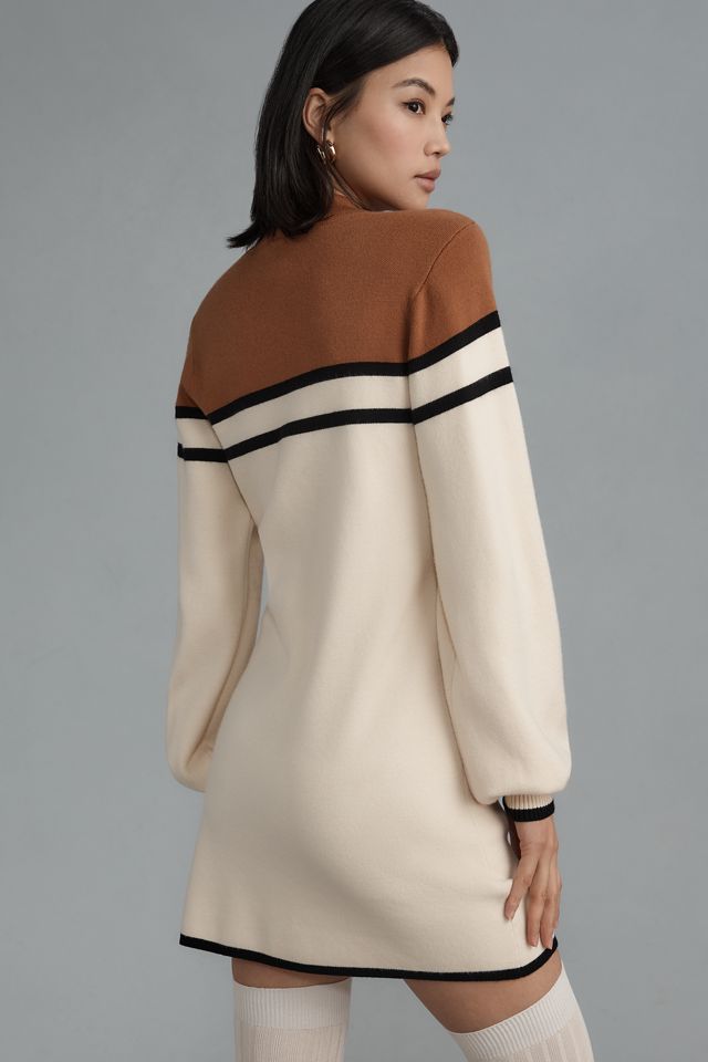 Maeve Colourblock Mini Jumper Dress #2