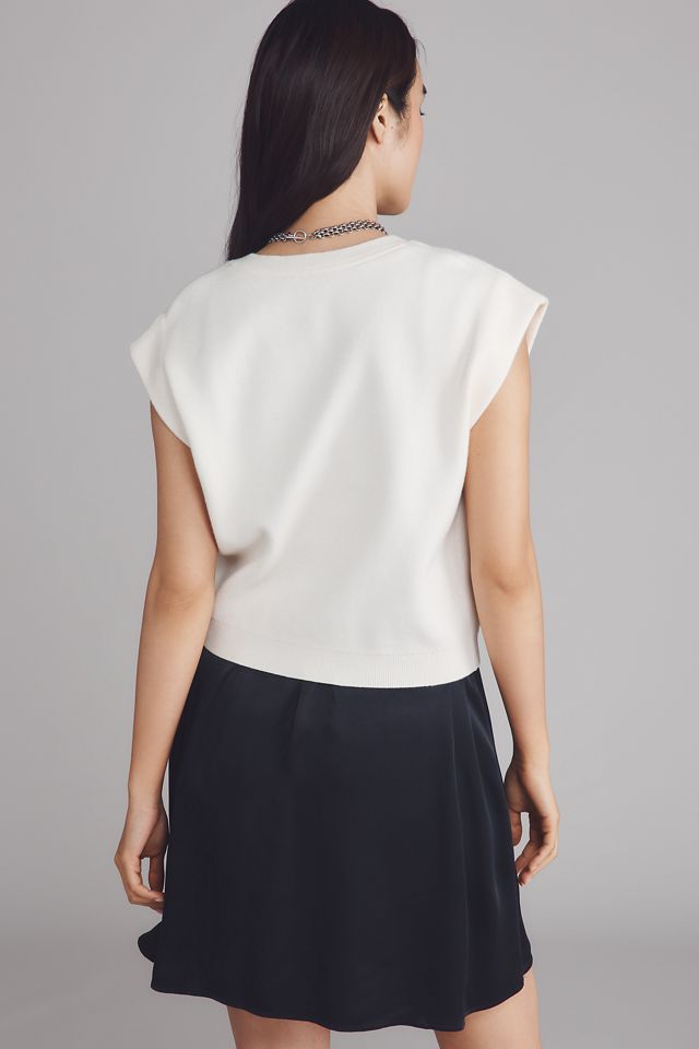 The Gemini Twofer Sweater + Dress Set: Cap-Sleeve Mini Edition #1